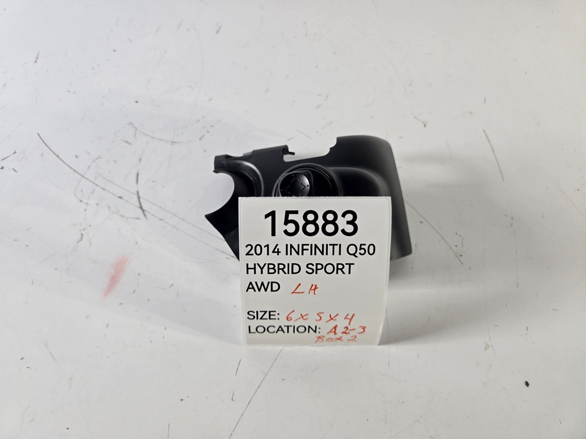 2014 2017 Infiniti Q50 Left Driver Steering Column Tilt Adjust Switch Cover OEM