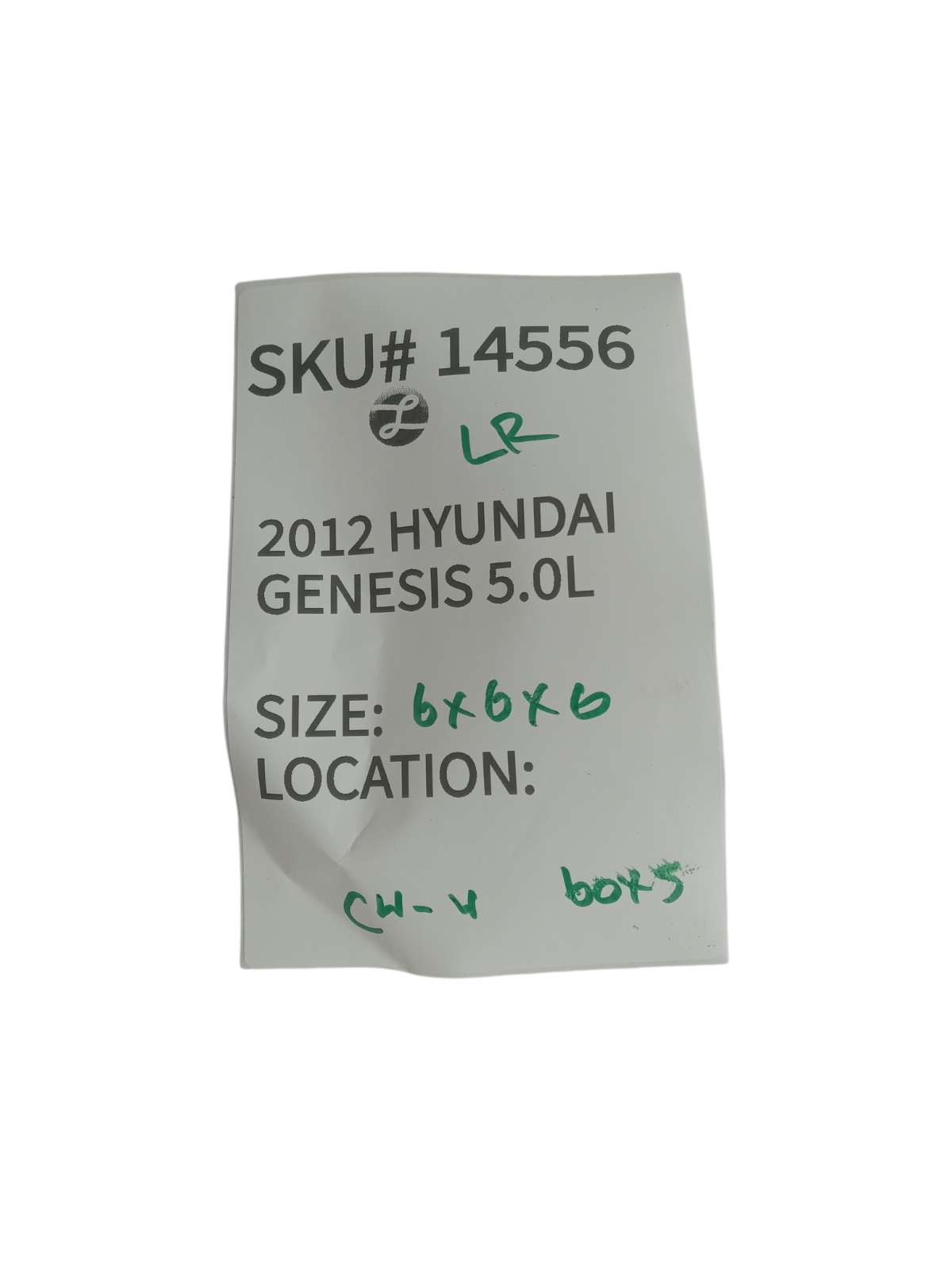 2012-2014 Hyundai Genesis Left Rear ABS Speed Sensor Anti Lock Brake OEM 14556