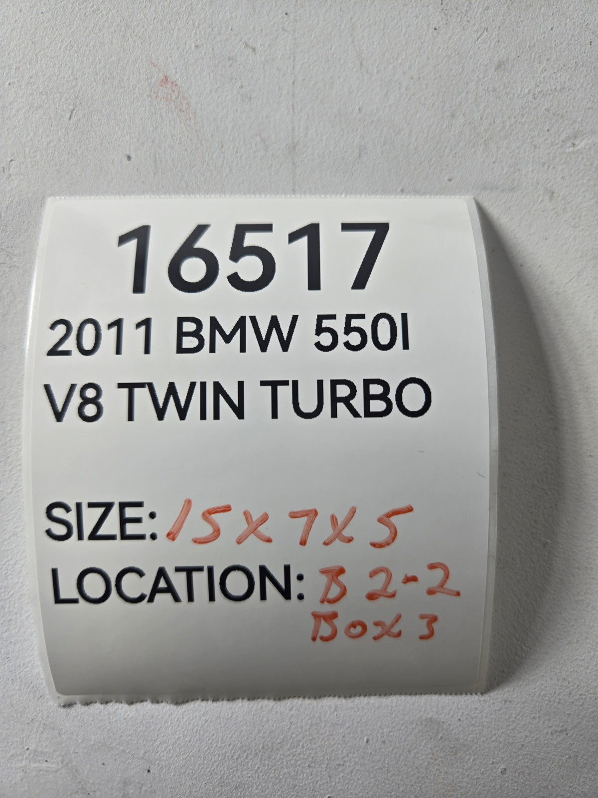 2010 2016 BMW 528i 535d 550i M5 Center Console Arm Rest Storage Compartment OEM