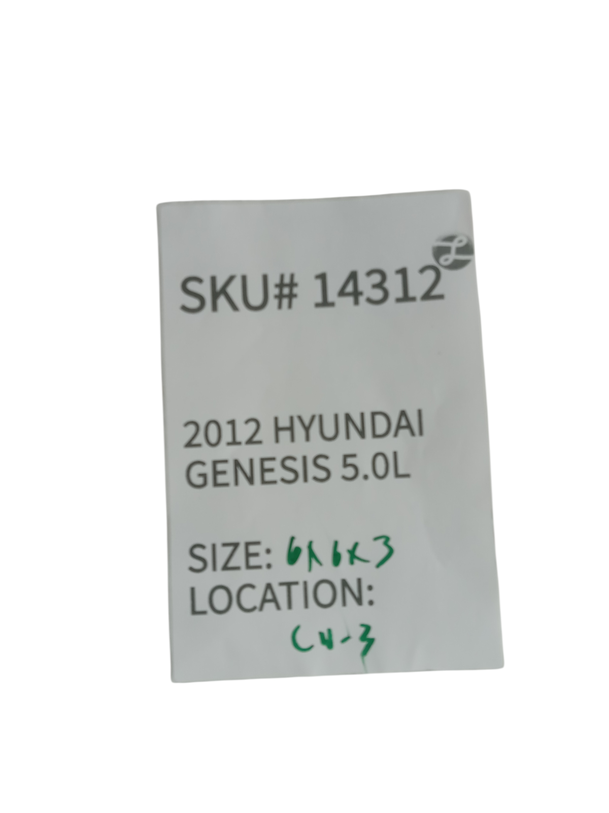 2012-2014 Hyundai Genesis Left Driver Dashboard End Fuse Box Cover OEM 14312