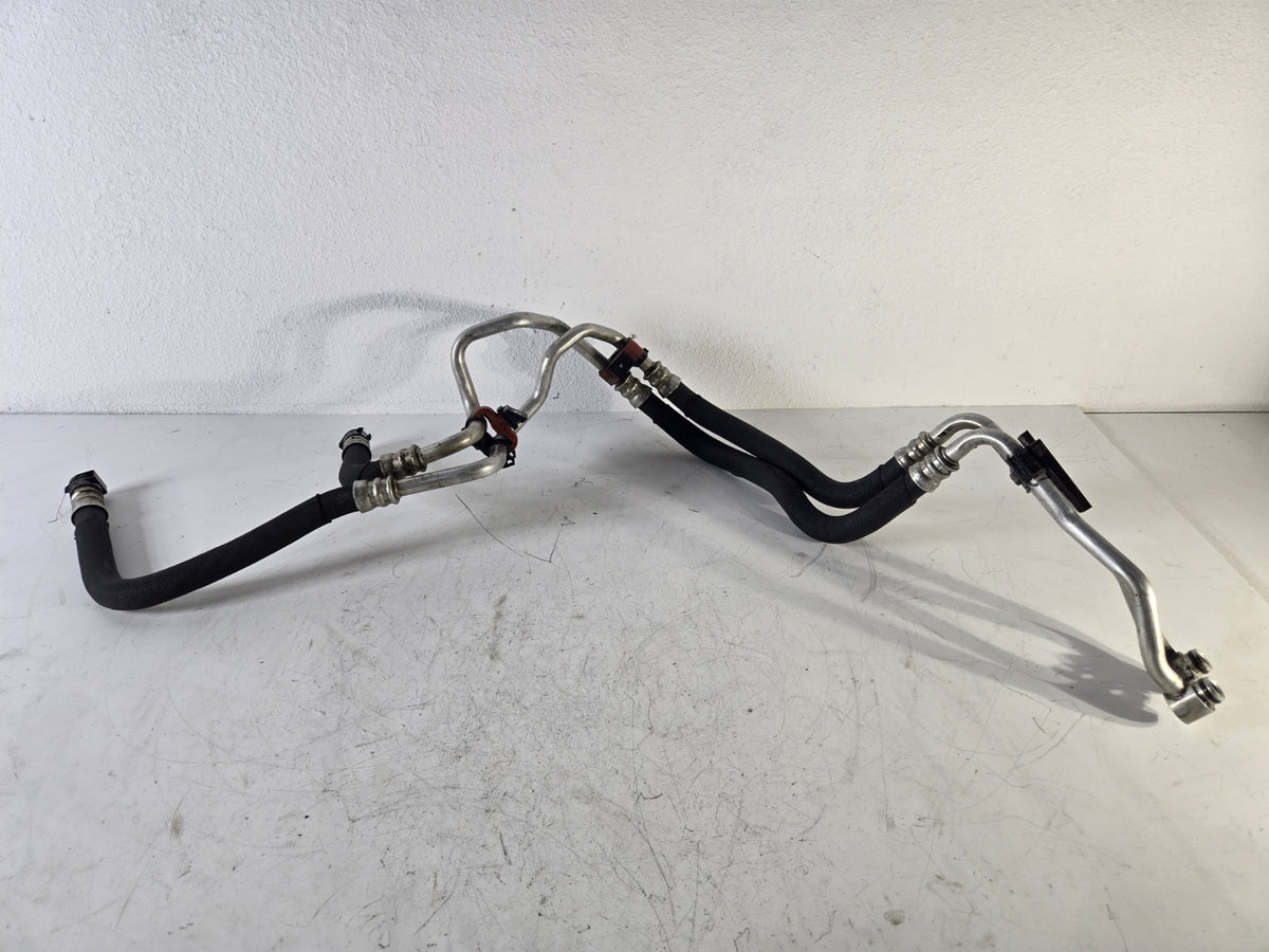 2010 2017 BMW 5 Series 550i 4.4L RWD Engine Oil Cooling Hose Line Pipe Tube OEM