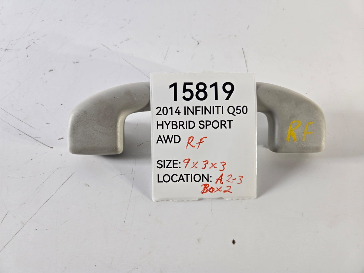 2014 2024 Infiniti Q50 Right Passenger Front Roof Grip Grab Handle OE 739403WS0A