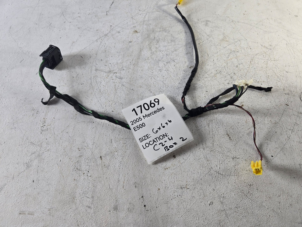 2003 2009 Mercedes Benz E500 Left Or Right Rear Door Wire Wiring Harness OEM