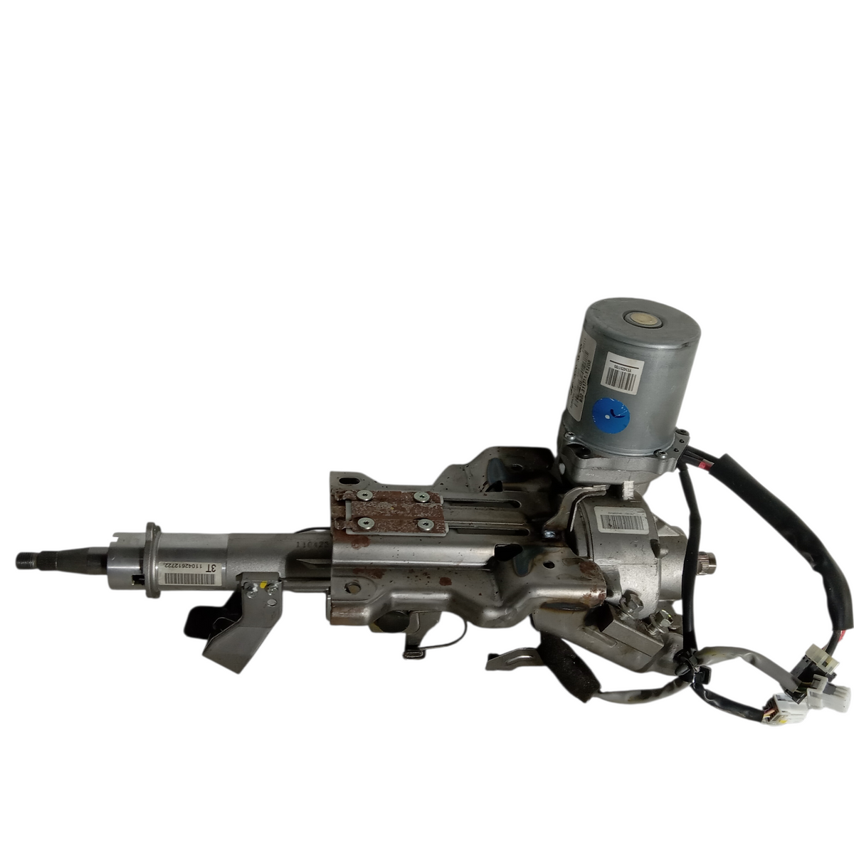 2011 Kia Optima Hybrid Driver Front Steering Column Assembly Silver OEM 11711