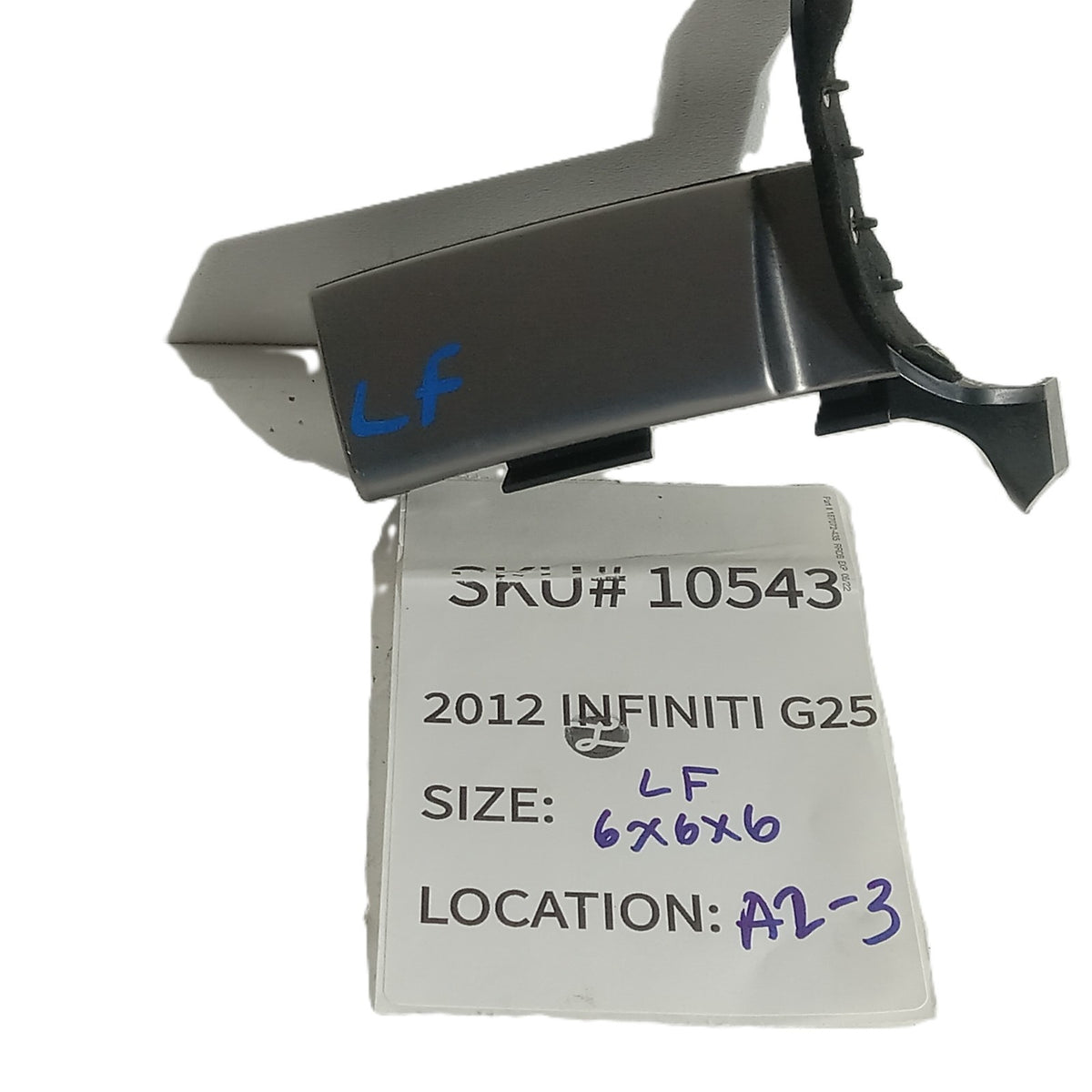 2011-2012 Infiniti G25 Left Front Dashboard Instrument Trim Panel OEM 10543