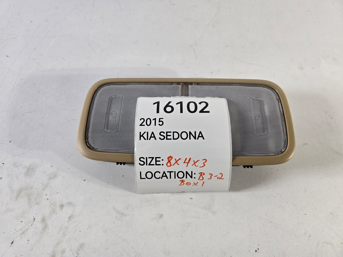 2015 2021 Kia Sedona Interior Dome Roof Light Lamp Beige OEM 92850A9000DAA