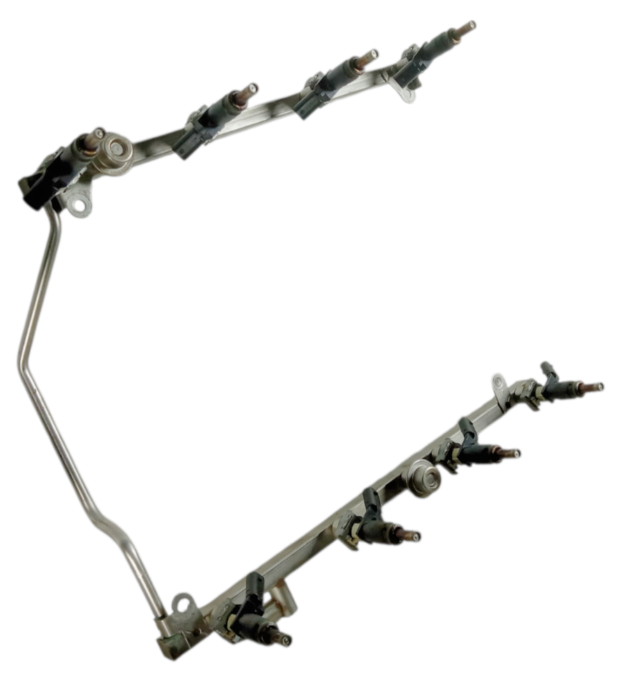 2008-2012 Mercedes-Benz GL450 Fuel Injection Rail w/ Fuel Injectors OEM 12547