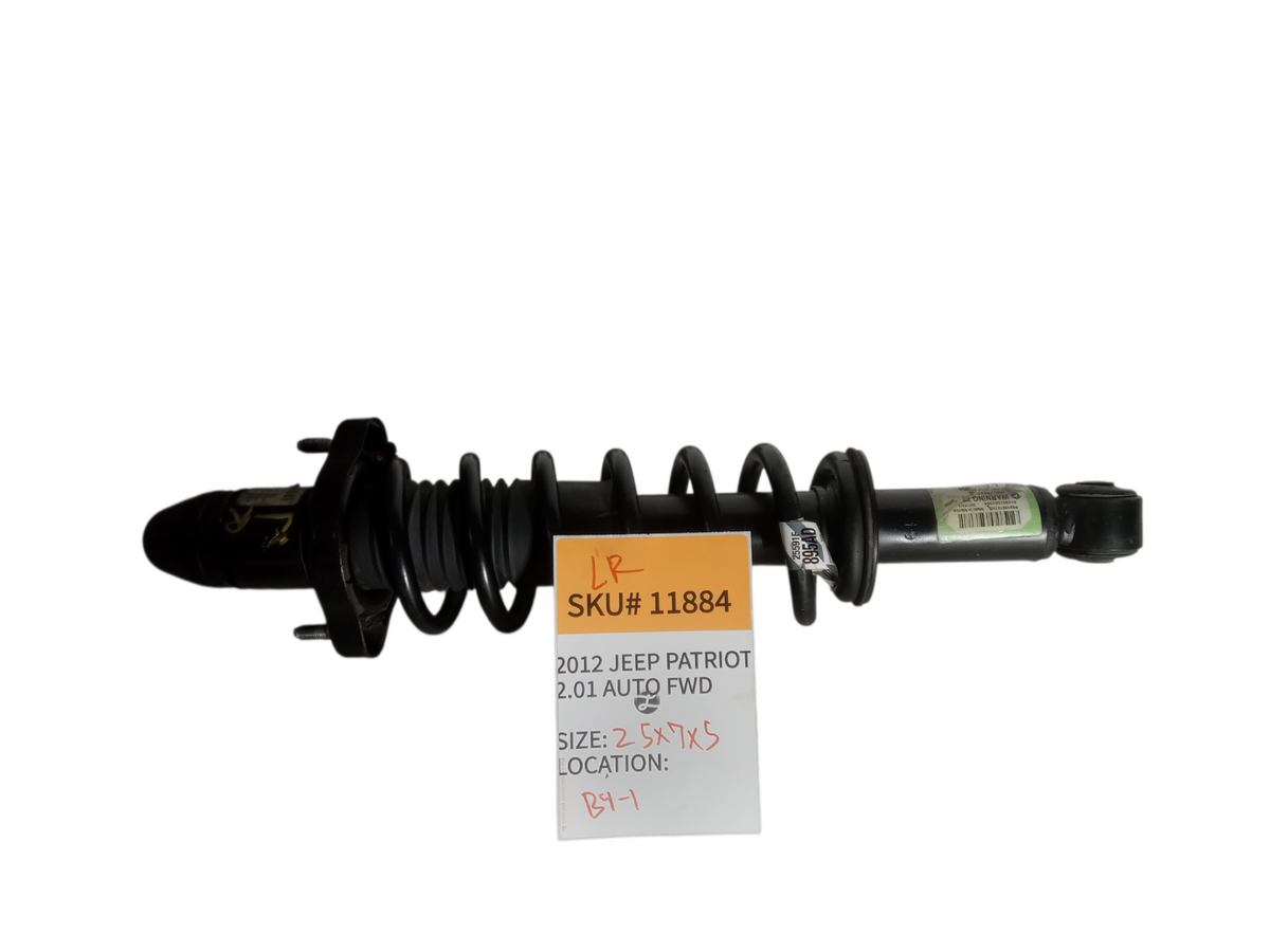 2012-2015 Jeep Patriot Left Rear Suspension Shock Absorber Strut OEM 11884