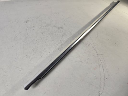 2010 2016 BMW 528i Left Driver Rear Door Outer Molding Trim OEM Aluminum