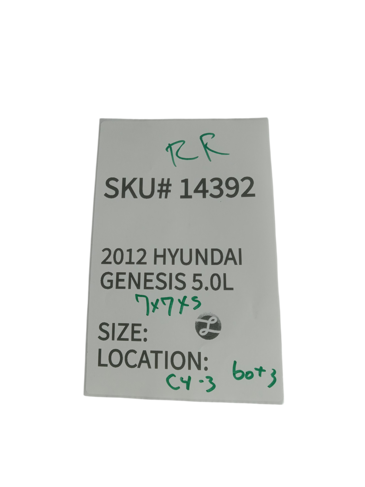 2012-2014 Hyundai Genesis Window Shade Module 95860-3M000 OEM 14392