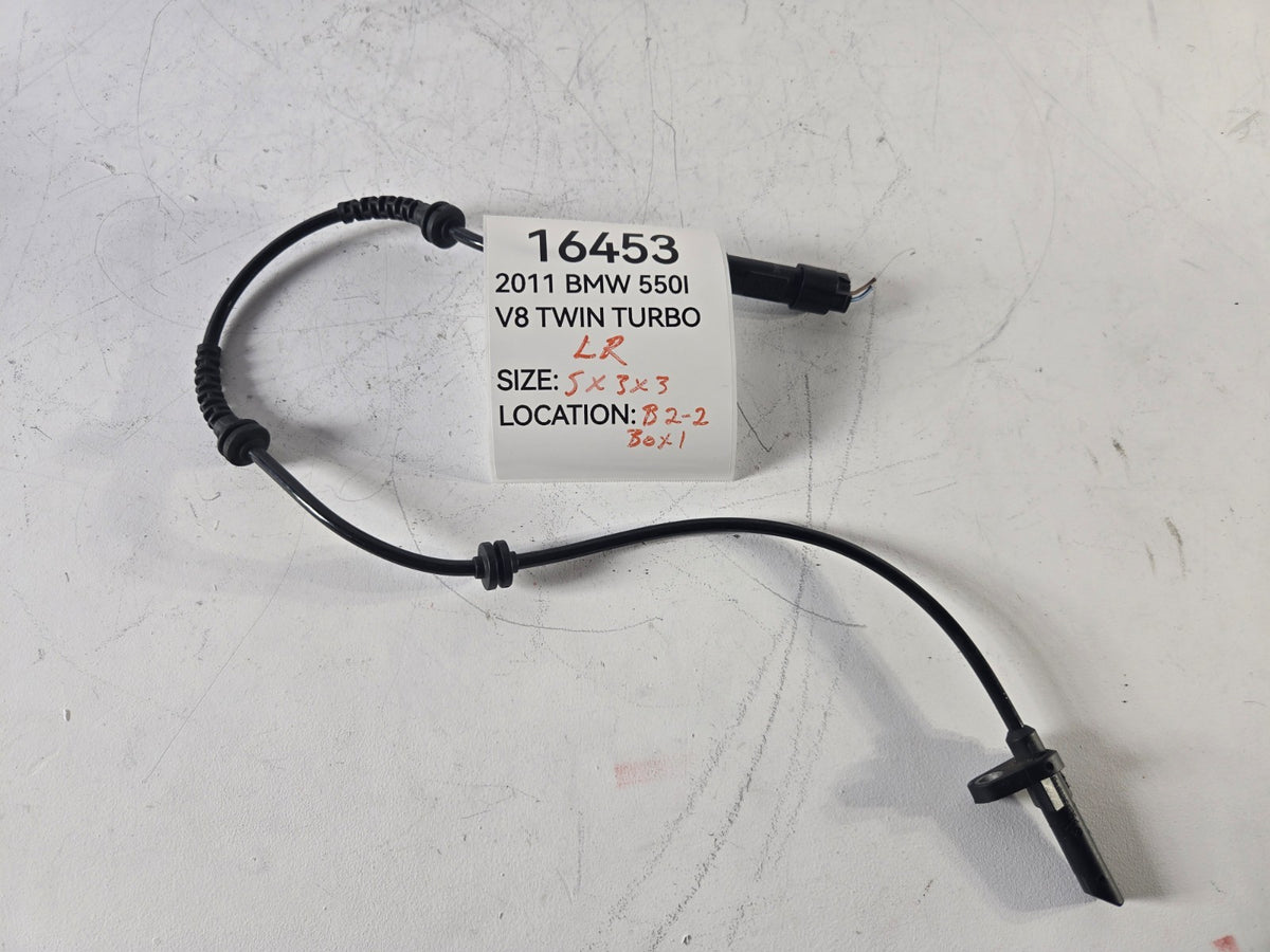 2010 2016 BMW 528i 535d Left Driver Side Rear Wheel Speed ABS Sensor OEM