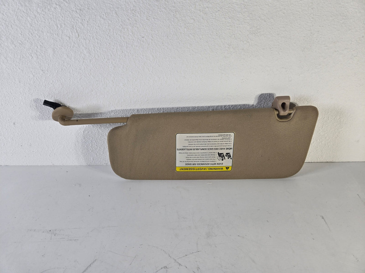 2015 2021 Kia Sedona Right Passenger Side Sun Visor Sunvisor Beige OE 85220A9200