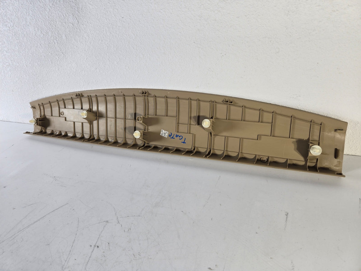 2015 2021 Kia Sedona Rear Trunk Tail Gate Lift Gate Upper Inner Trim OEM Beige