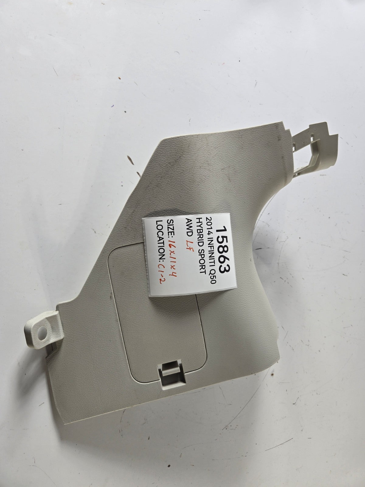 2014 2020 Infiniti Q50 Left Driver Front Dash Side Kick Panel Trim Cover OEM