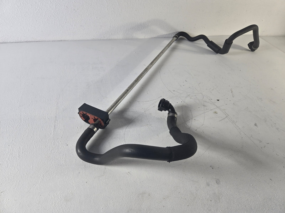 2010 2016 BMW 5 Series 550i Radiator Coolant Hose Line Pipe Tube OEM 17127582894