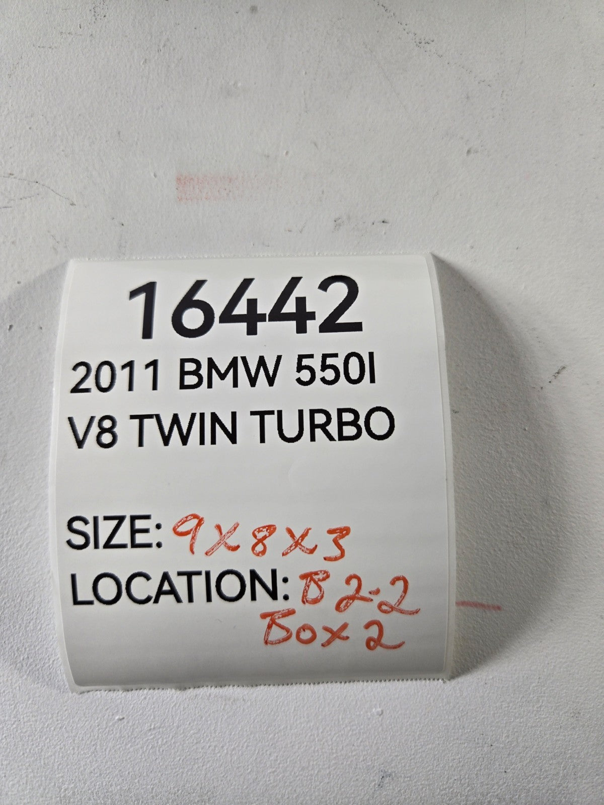 2010 2011 2012 2013 BMW 535i 550i Rear Power Distribution Fuse Box OEM 217033452