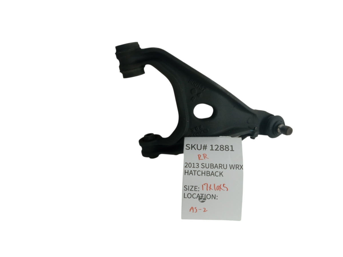 2011 2014 Subaru Impreza Right Passenger Side Rear Suspension Upper Control Arm