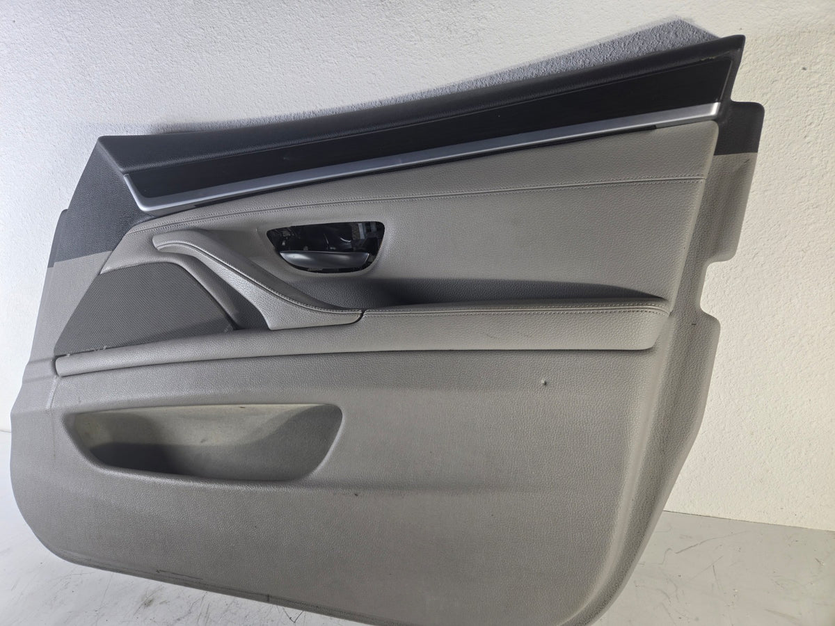 2010 2013 BMW 5 Series 528i 550i Right Passenger Front Door Inner Trim Panel OEM