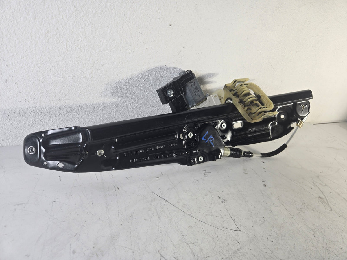 2010 2016 BMW 5 Series 550i Left Driver Rear Door Window Regulator Motor OEM