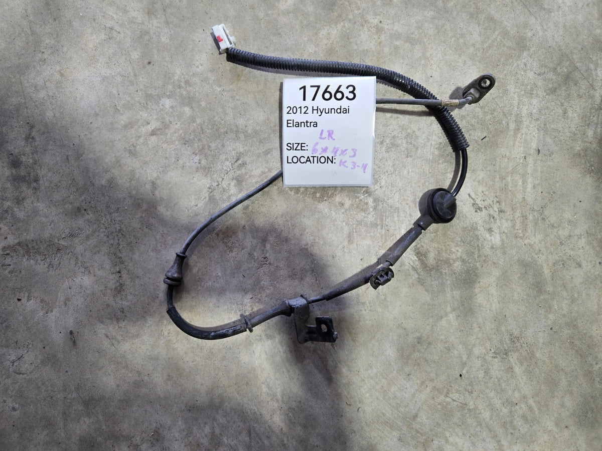 2011 2016 Hyundai Elantra Left Driver Side Rear Wheel ABS Speed Sensor OEM