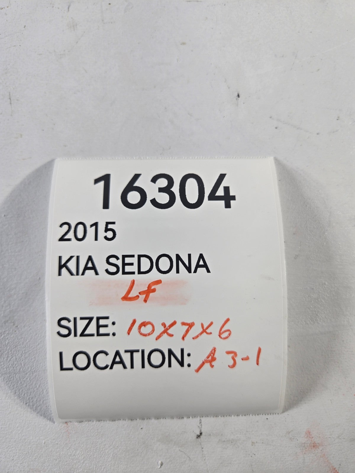 2015 2021 Kia Sedona Left Driver Side Front Wheel Brake Caliper OEM 58110A9000