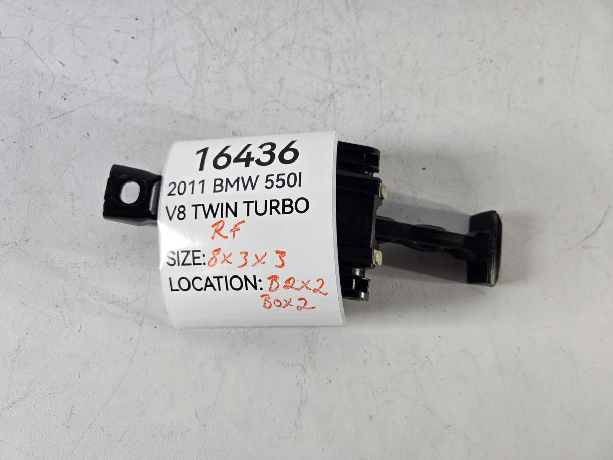 2010 2016 BMW 528i 535d Right Passenger Front Door Brake Check Strap Stopper OEM