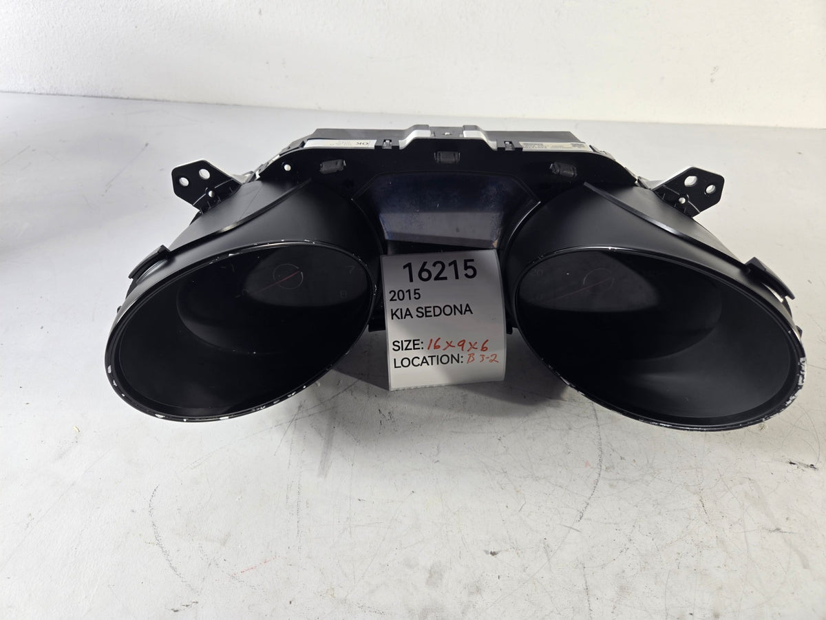 2015 2018 Kia Sedona Dash Instrument Cluster Speedometer OEM 94017A9050