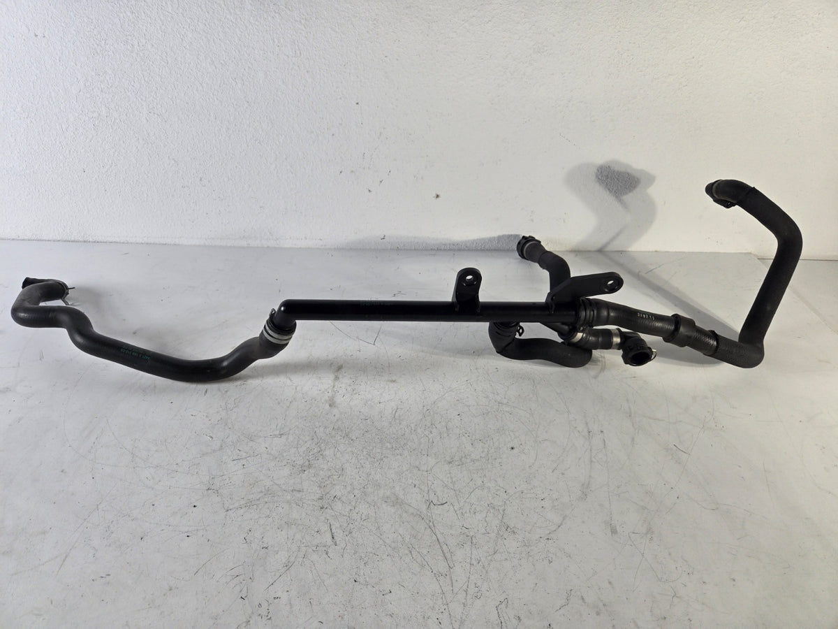 2010 2017 BMW 5 Series 550i 4.4L Water Auxiliary Coolant Pump Hose Line Pipe OEM