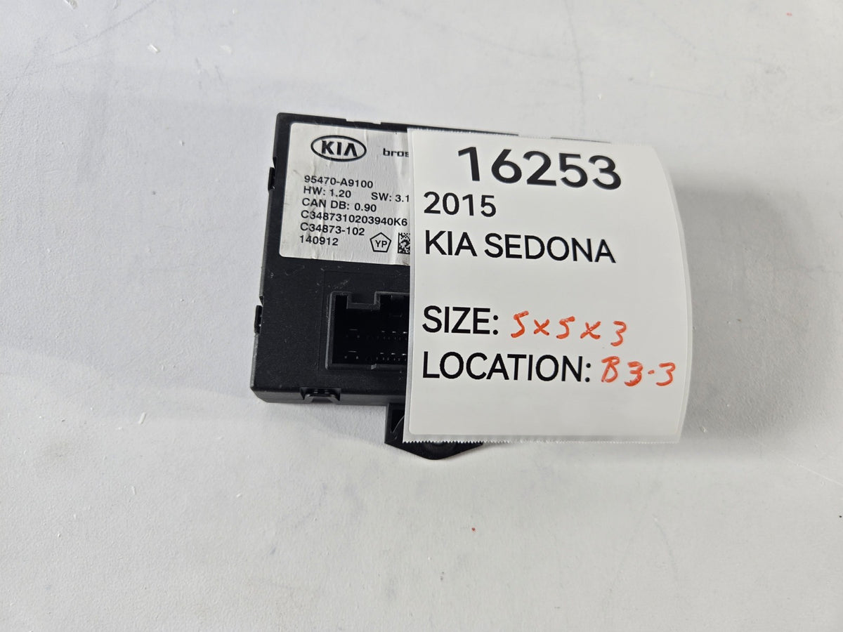 2015 2021 Kia Sedona Power Lift Gate Tail Gate Control Module OEM 95470A9100