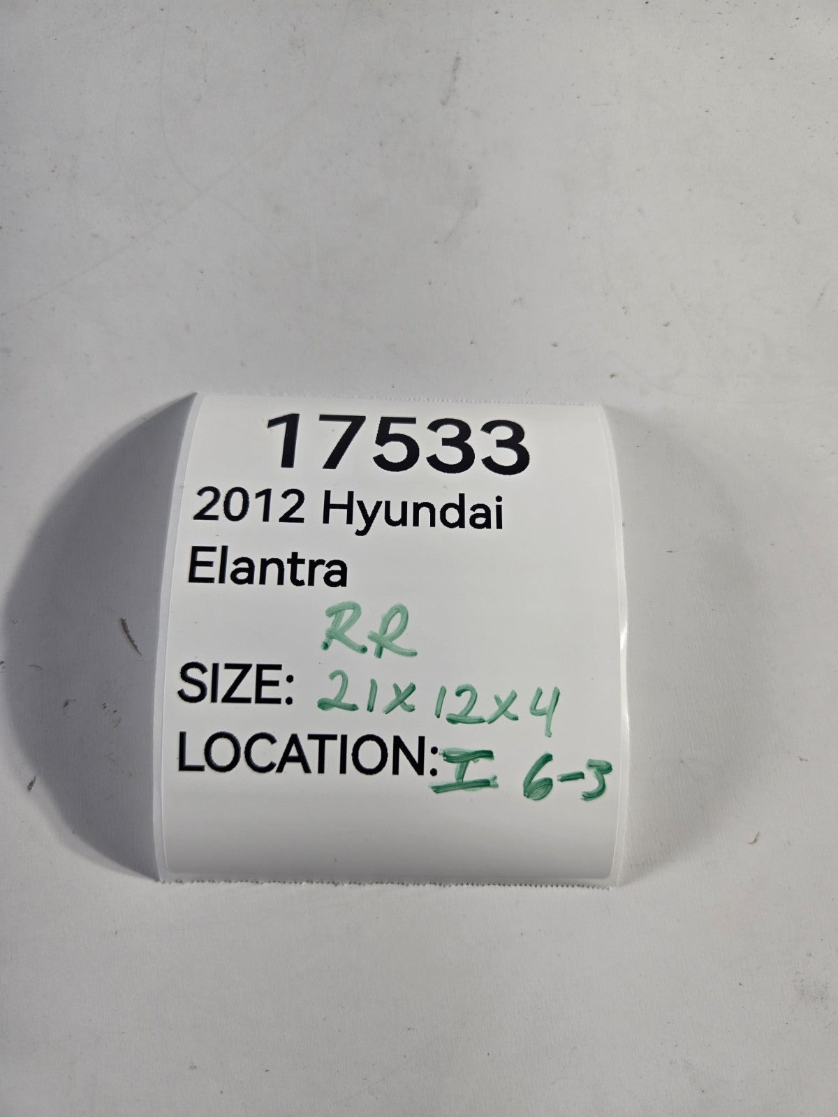 2011 2015 Hyundai Elantra Right Passenger Side Rear C Pillar Upper Trim Panel OE