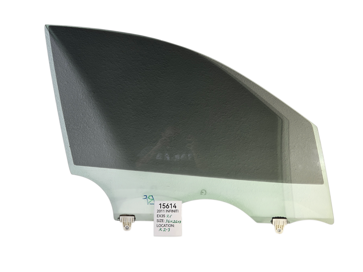 2008 2012 Infiniti EX EX35 Right Passenger Side Front Door Window Glass OEM