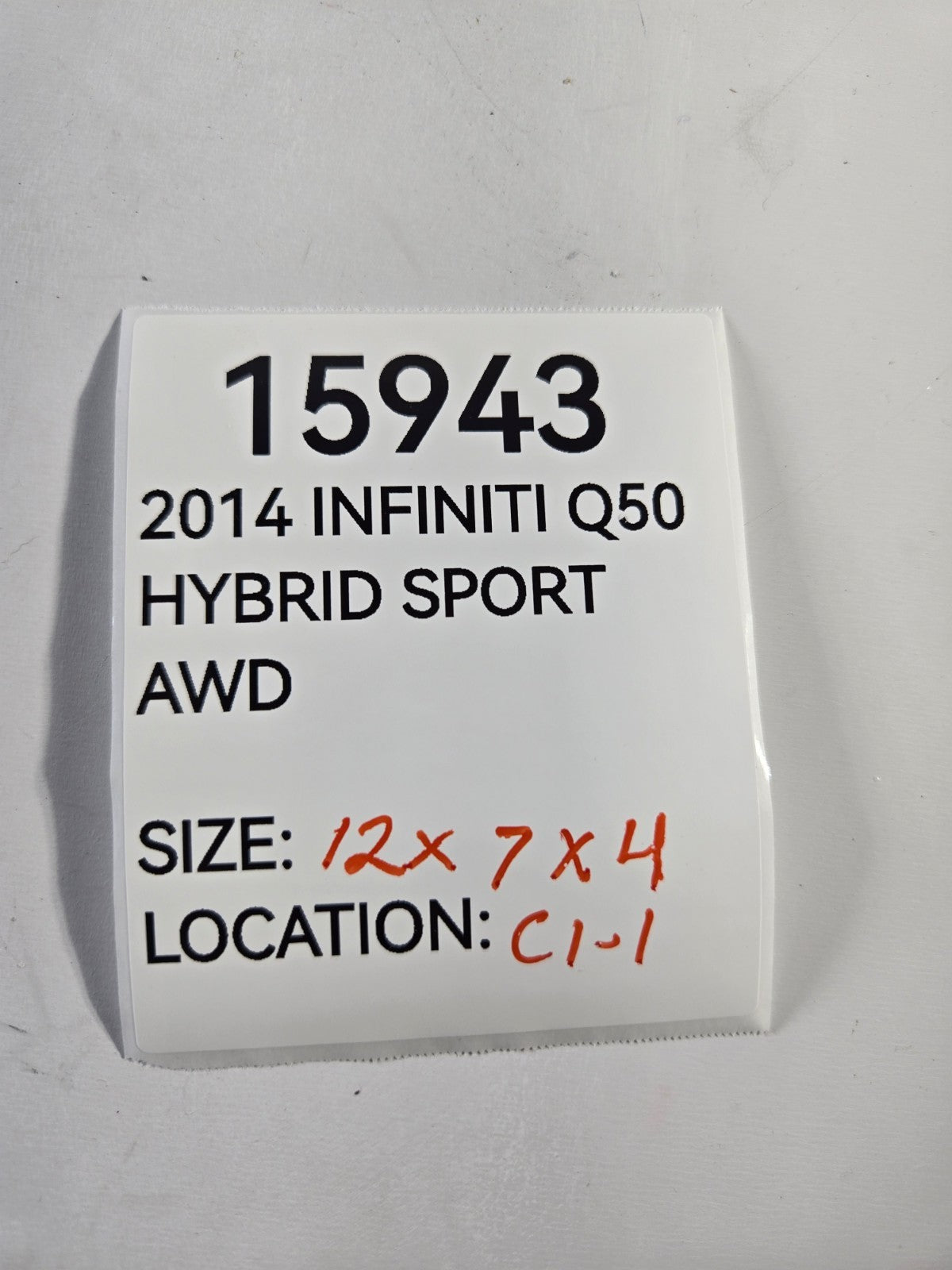 2012 2015 Infiniti M35H Q50 Q70 Fuel Gas Tank Gauge Sending Unit OEM 250601MG0A