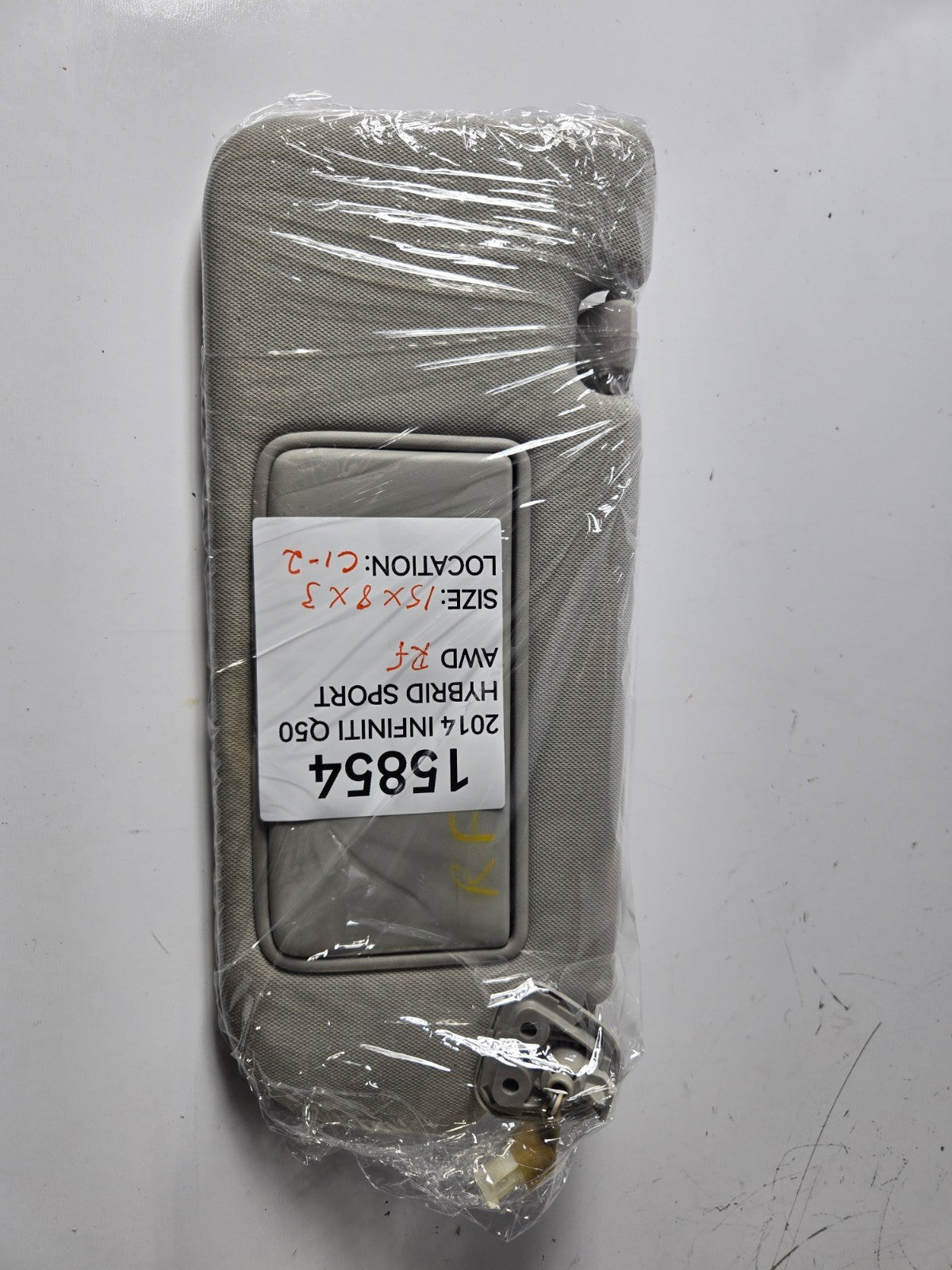2014 2024 Infiniti Q50 Right Passenger Side Sun Visor Sunvisor OEM 964004HB0A