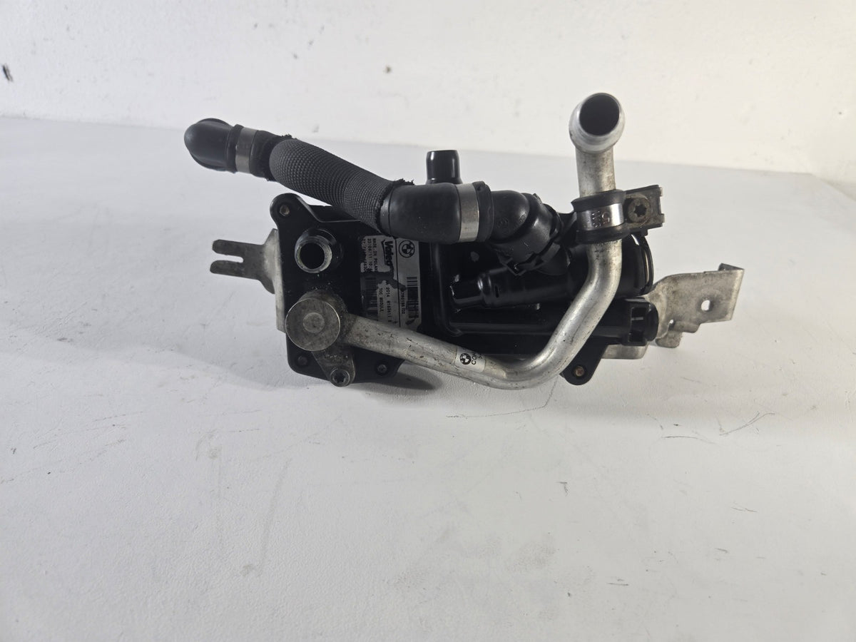 2010 2017 BMW 5 Series 528i 550i Transmission Oil Cooler Line Heat Exchanger OEM
