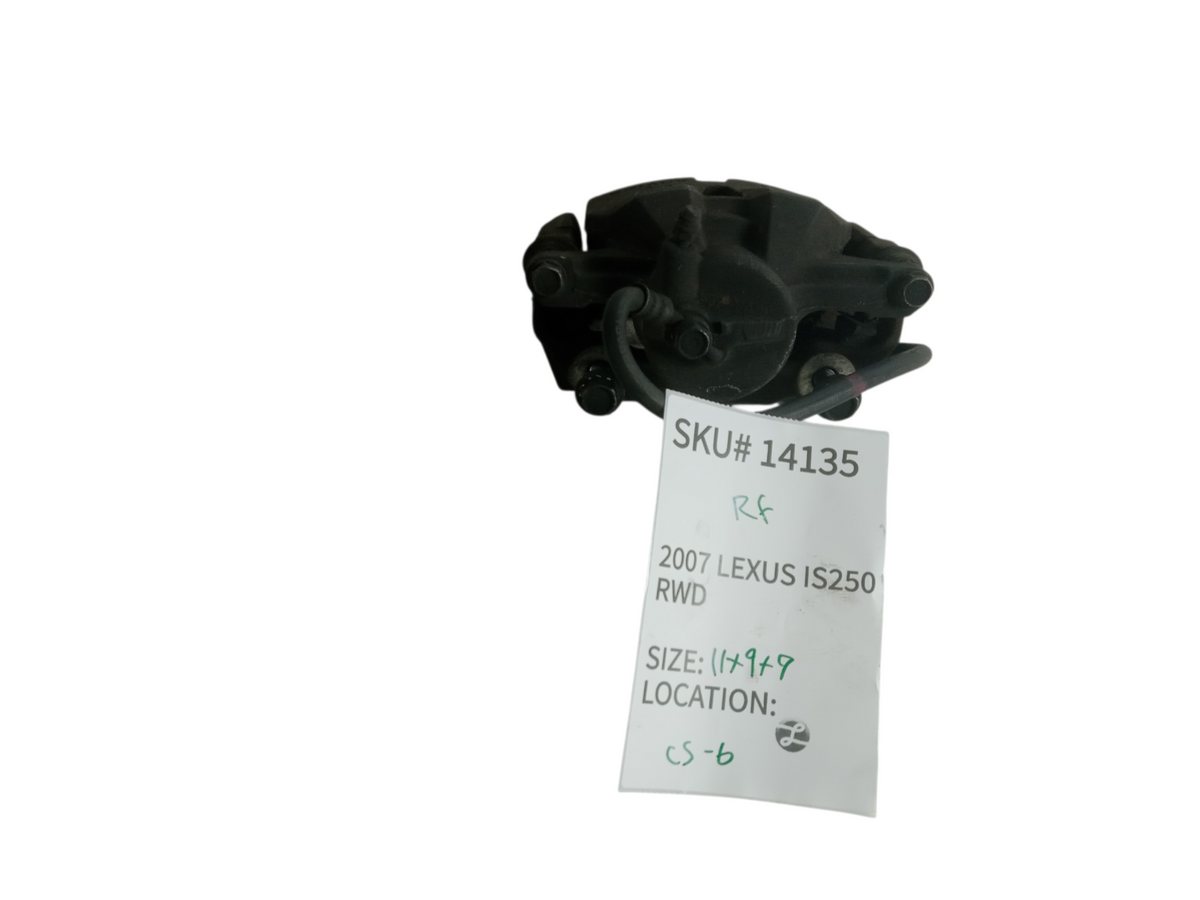 2007-2008 Lexus IS250 Right Front Disc Brake Caliper w/ Bracket OEM 14135
