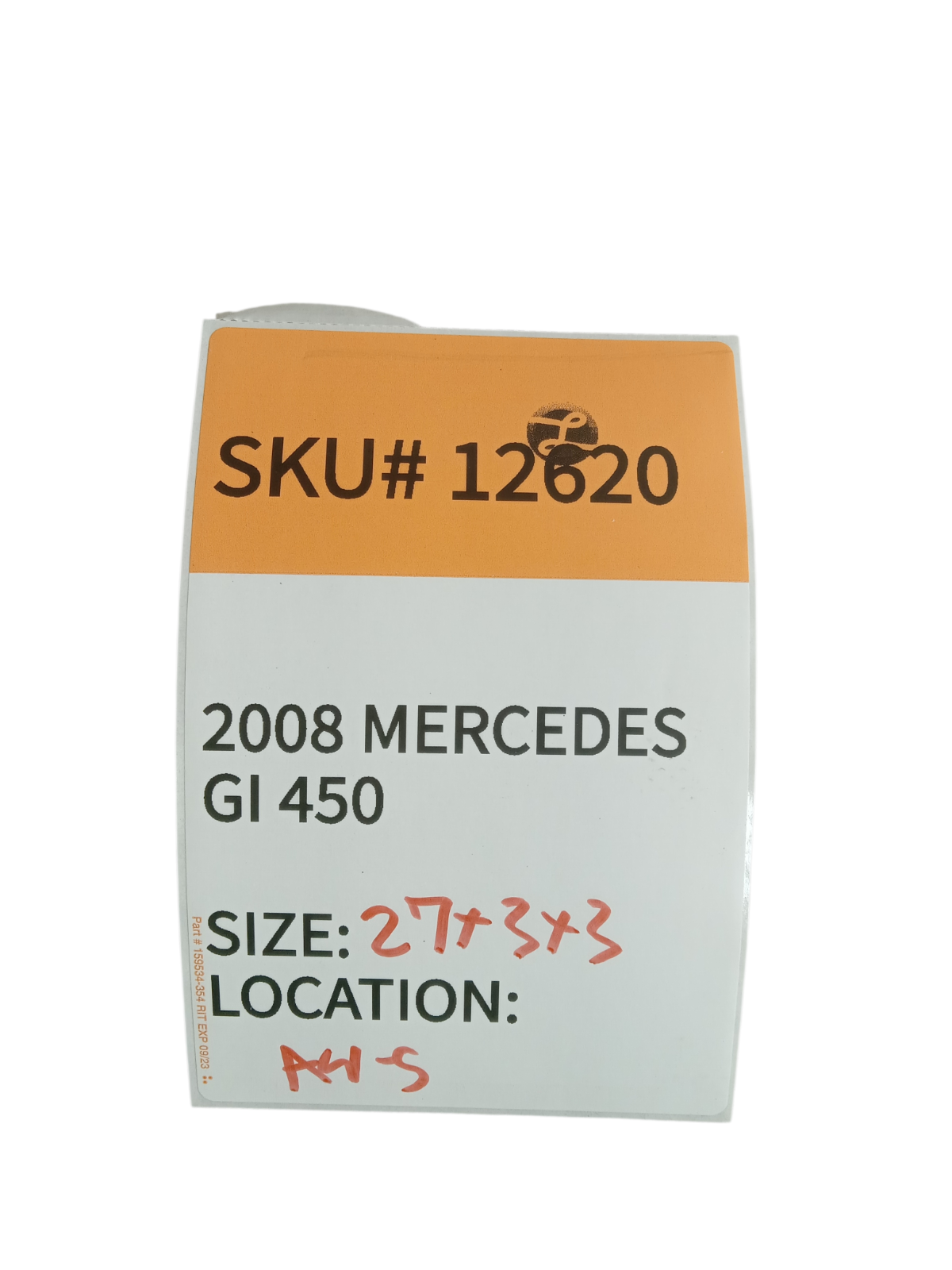 2008-2012 Mercedes-Benz GL450 2PC Hood Lift Supports Gas Struts OEM 12620