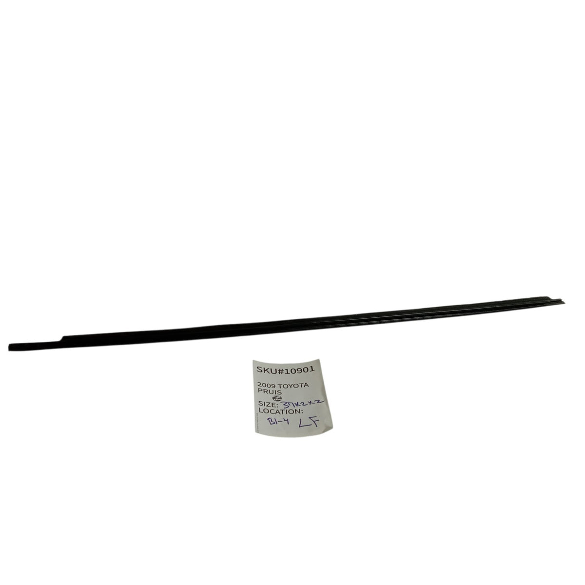 2004-2009 Toyota Prius Left Front Door Window Weather Strip LH Side OEM 10901