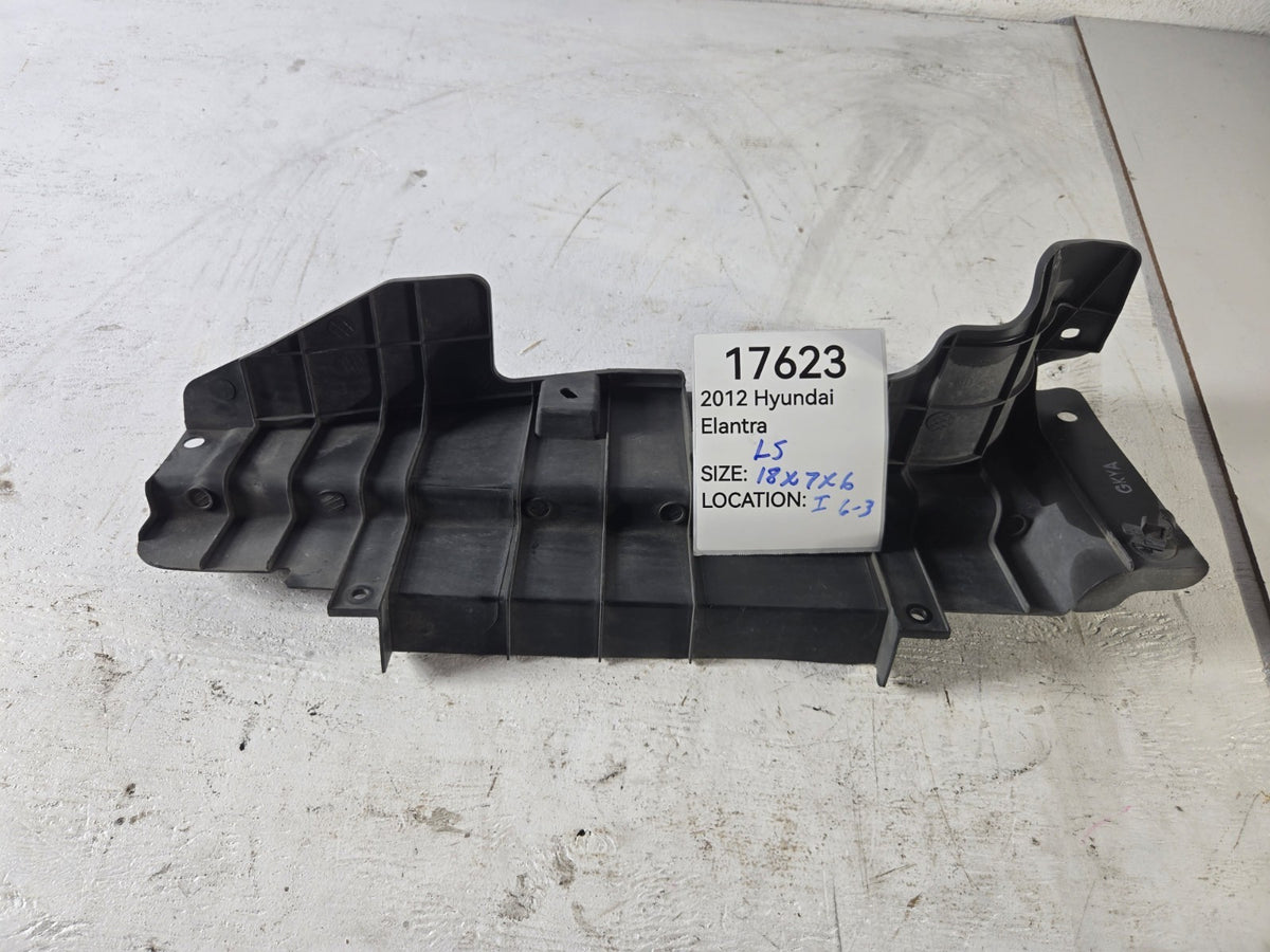 2011 2015 Hyundai Elantra 1.8L Right Passenger Side Radiator Shield Cover Panel