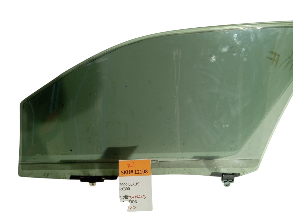 1999 2001 Lexus RX RX300 Right Passenger Front Door Window Glass OEM 6810148010