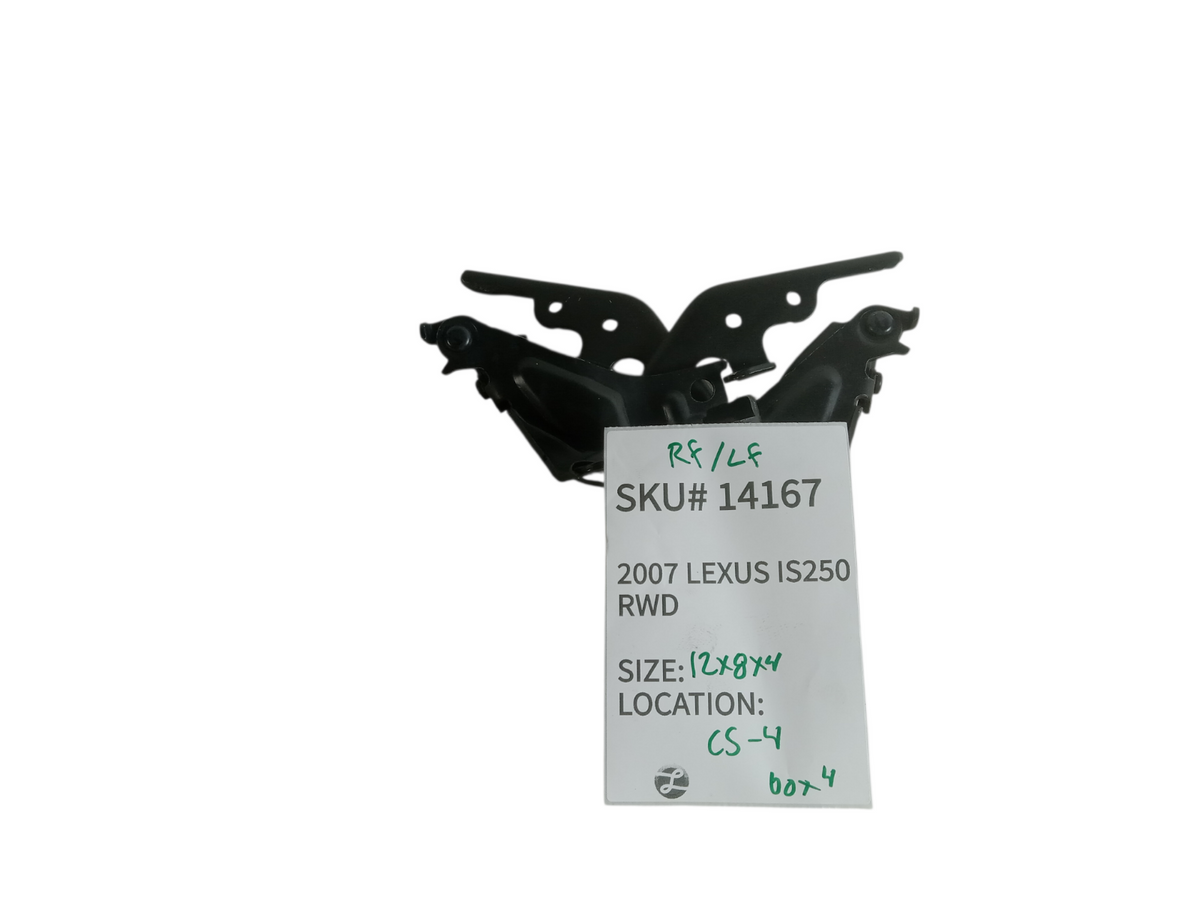 2007-2008 Lexus IS250 Left Right Front Hood Bonnet Hinge Hinges OEM 14167