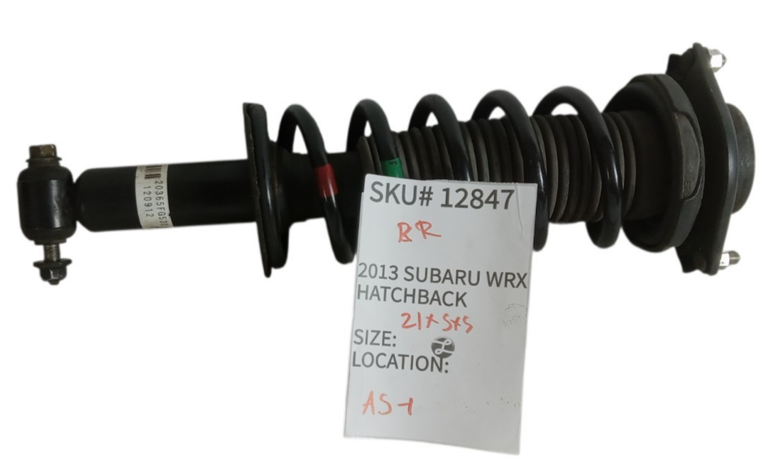 2011-2014 Subaru Impreza Right Rear Suspension Shock Absorber Strut OEM 12847