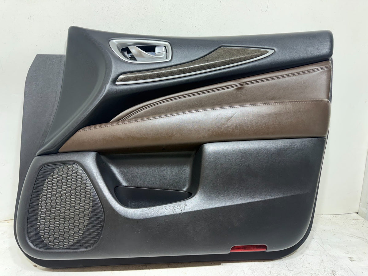 2015 Infiniti QX60 right passenger front door power window switch trim interior