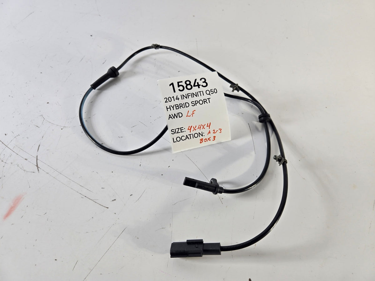 2014 2024 Infiniti Q50 Left Driver Front Wheel Anti Lock ABS Speed Sensor OEM
