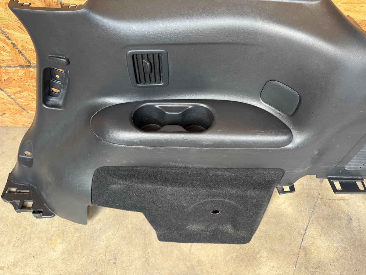 2020 Infiniti QX60 right passenger rear back quarter panel interior trim plastic