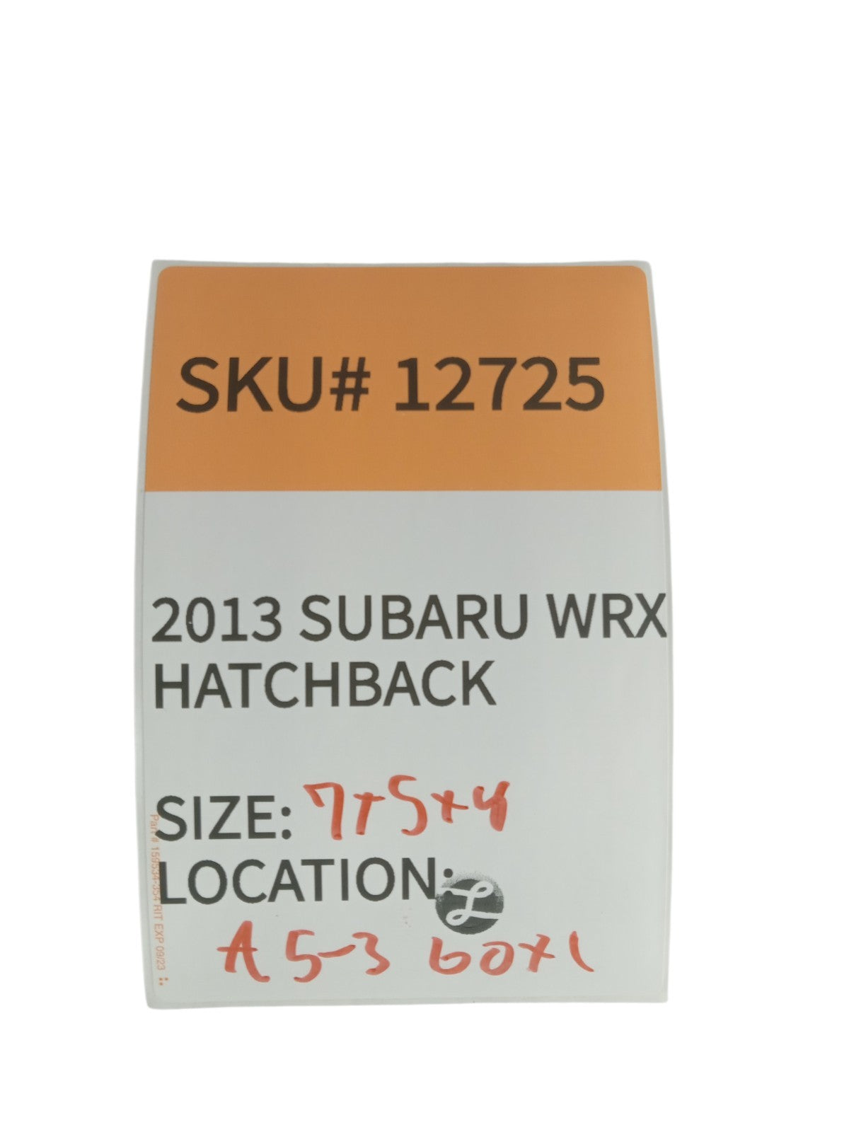 2011-2014 Subaru Impreza High Note Horn Assembly OEM 12725