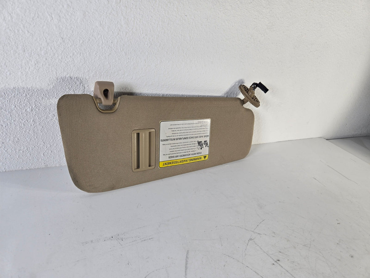 2015 2021 Kia Sedona Left Driver Side Sun Visor Sunvisor Beige OEM 85210A9200