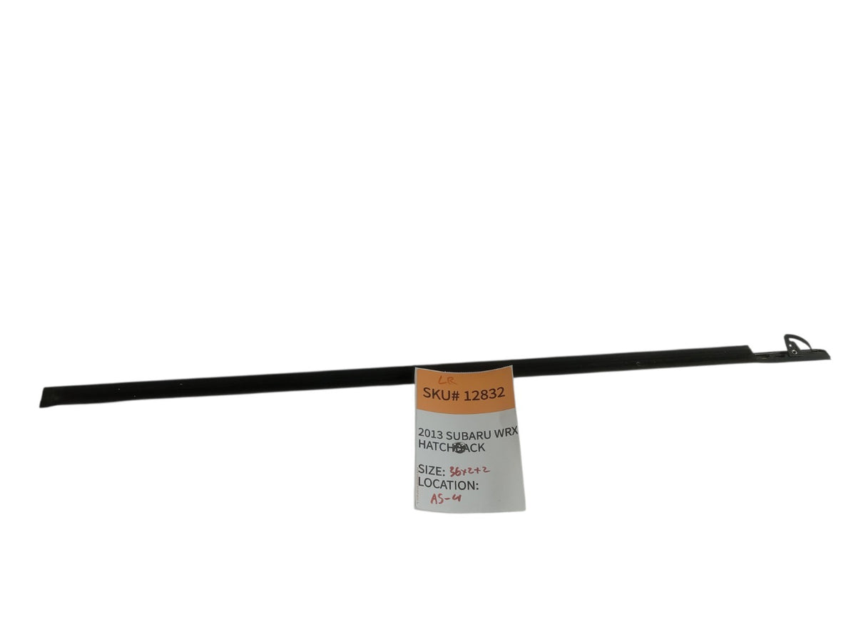 2011-2014 Subaru Impreza Left Rear Door Window Outer Weather Strip OEM 12832