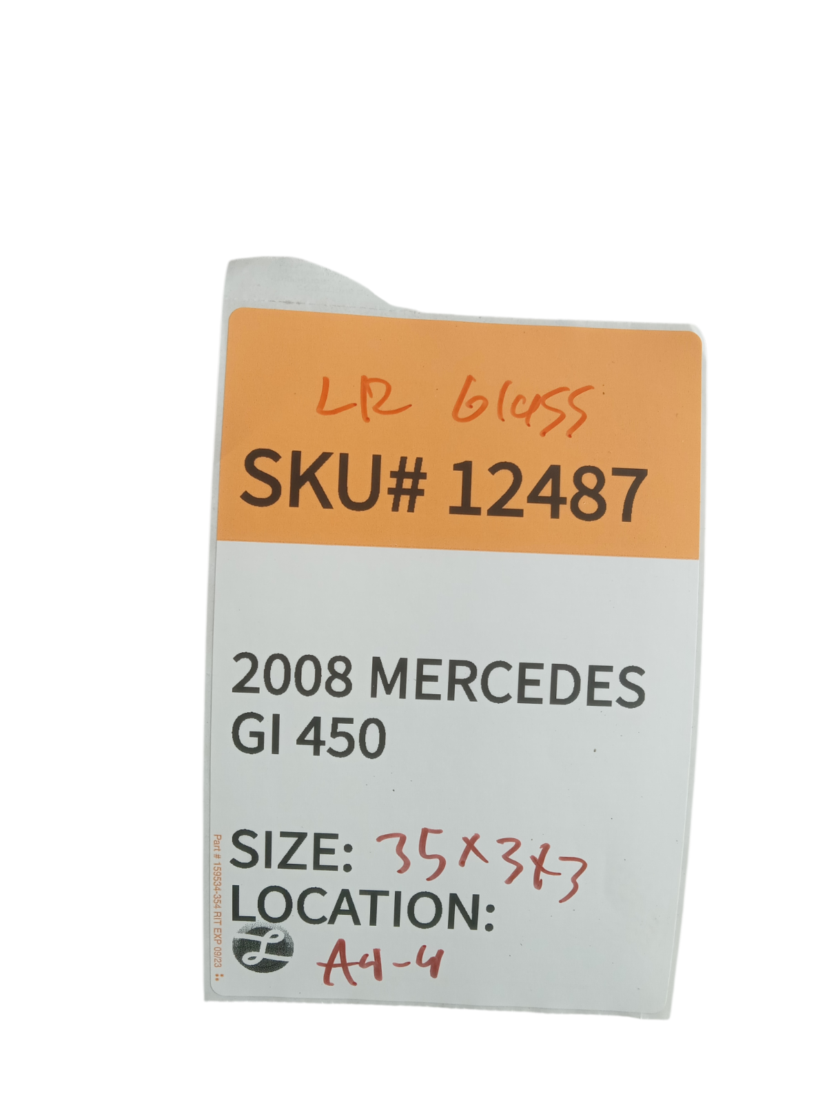 2008-2012 Mercedes-Benz GL450 Left Rear Lower Trim Driver Side OEM 12487