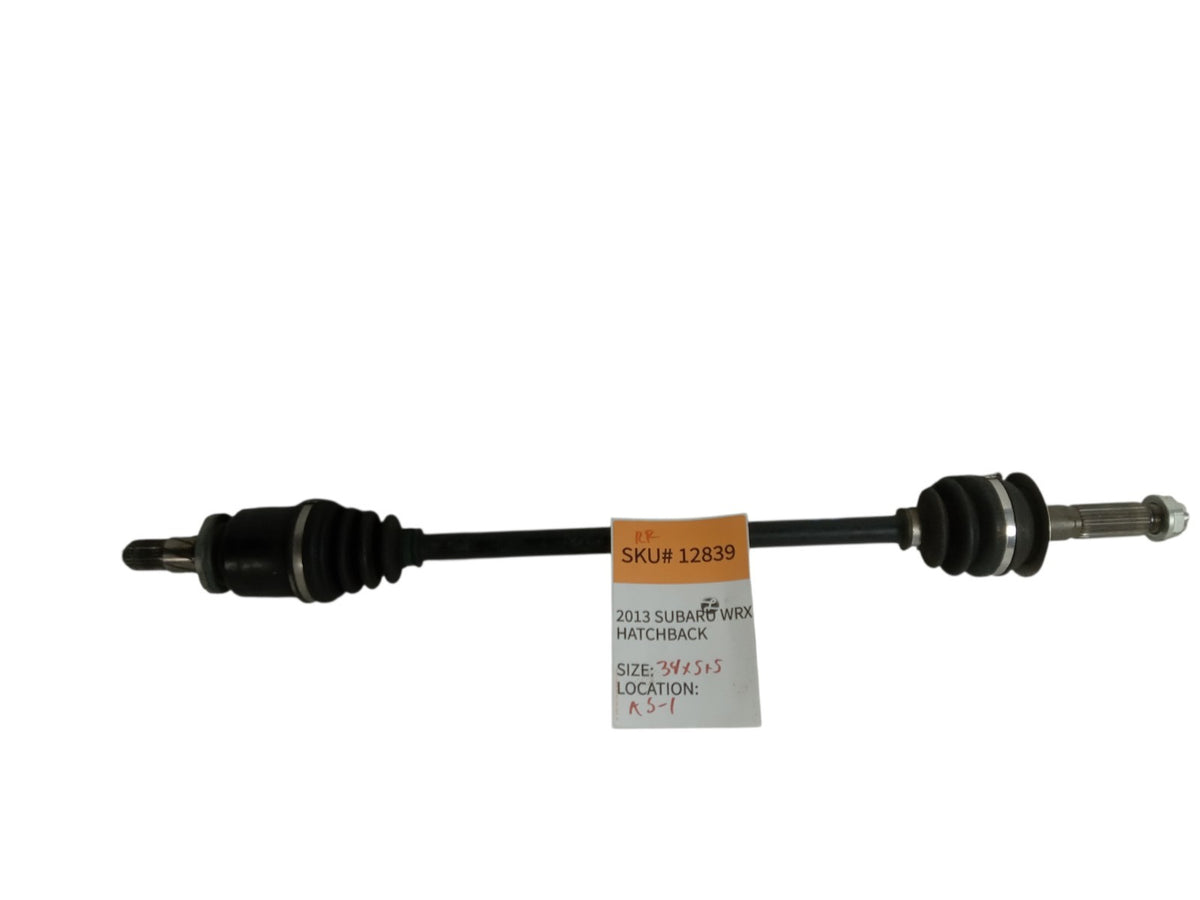 2011-2014 Subaru Impreza Right Rear Wheel CV Axle Passenger 28421SC021 OEM 12839