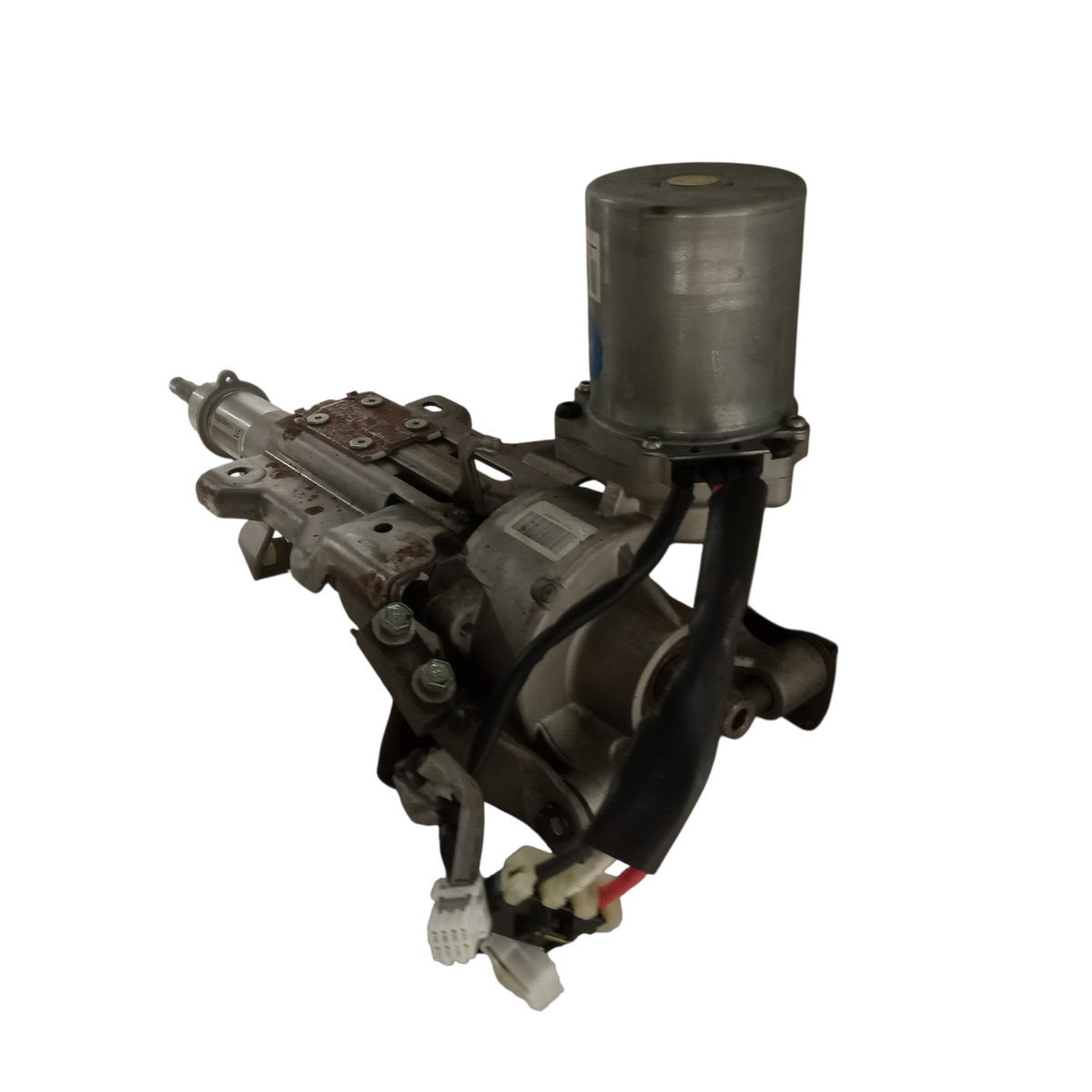 2011 Kia Optima Hybrid Driver Front Steering Column Assembly Silver OEM 11711